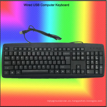 Teclado de computadora USB con cable de Rock Bottom Price (KB-1805)